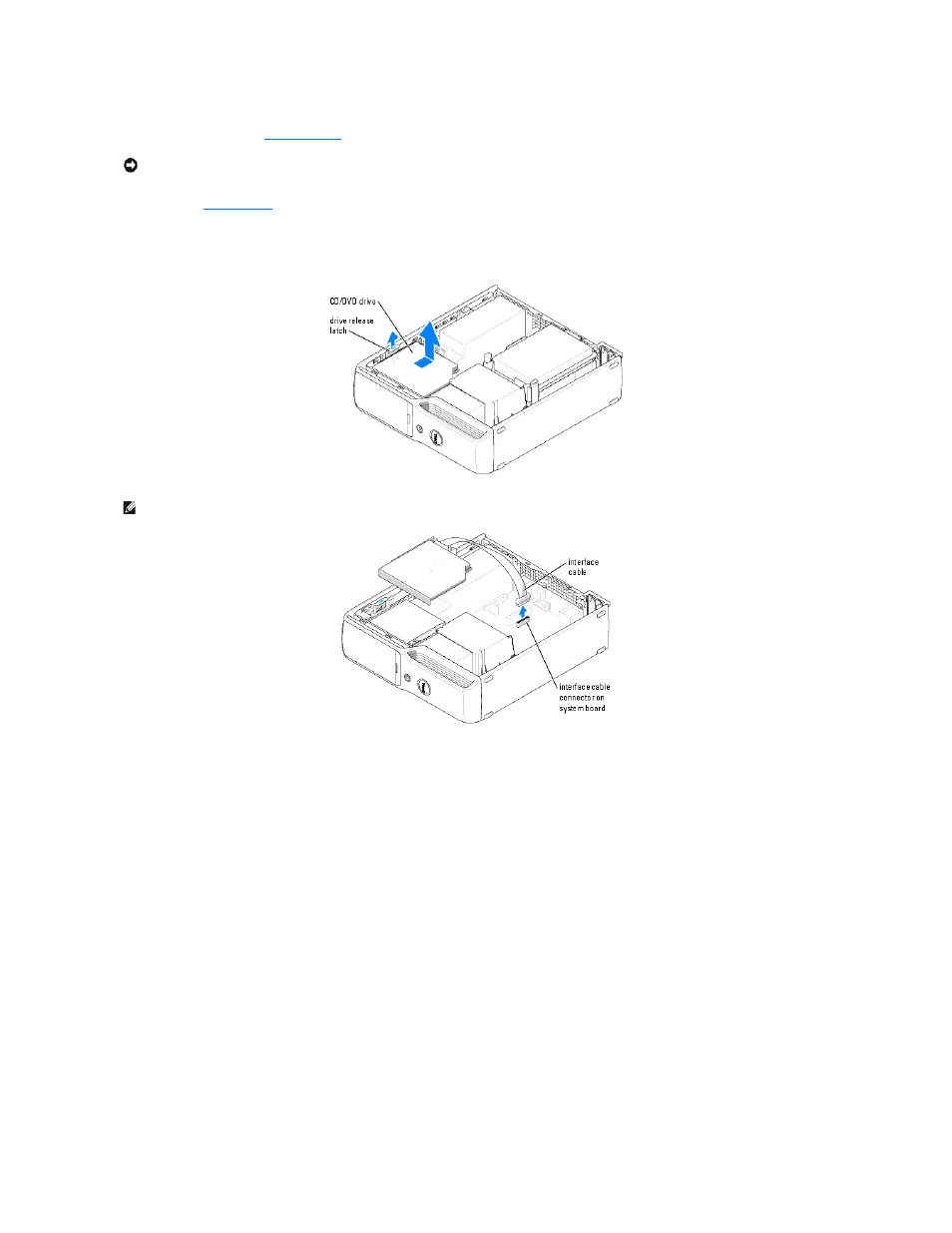 Installing a cd/dvd drive | Dell Dimension 5100C User Manual | Page 17 / 46