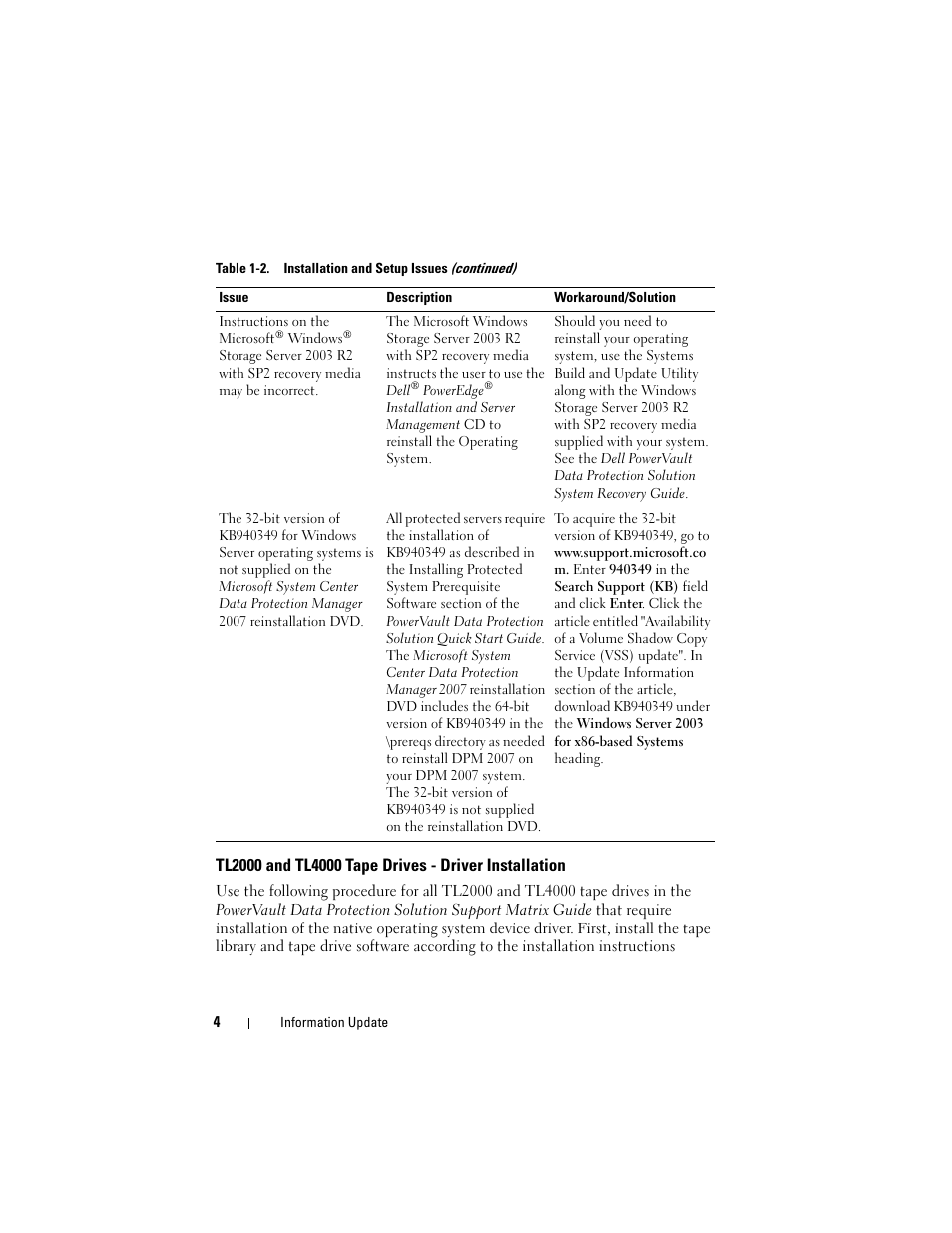 Dell PowerVault DP600 User Manual | Page 4 / 8