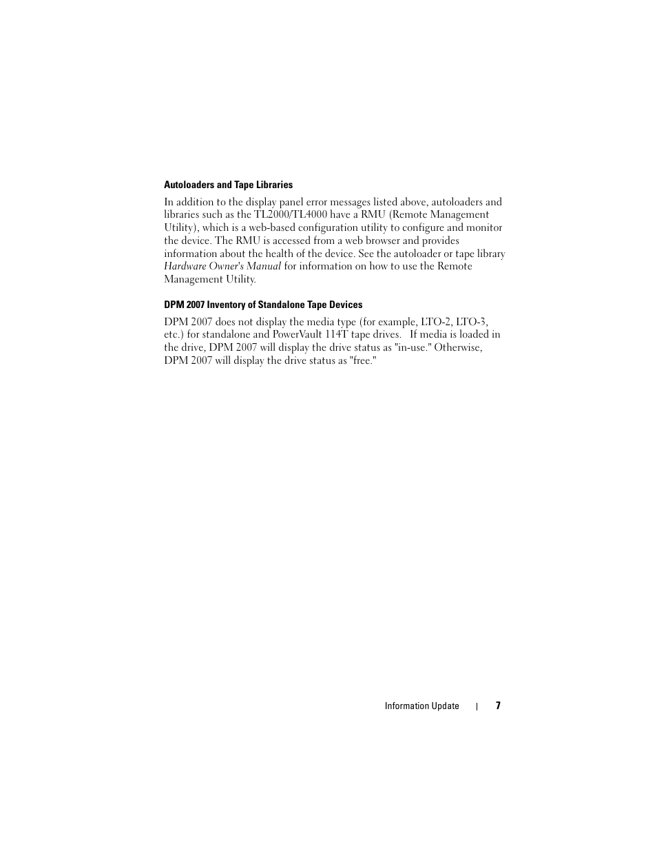 Dell PowerVault DP600 User Manual | Page 7 / 8