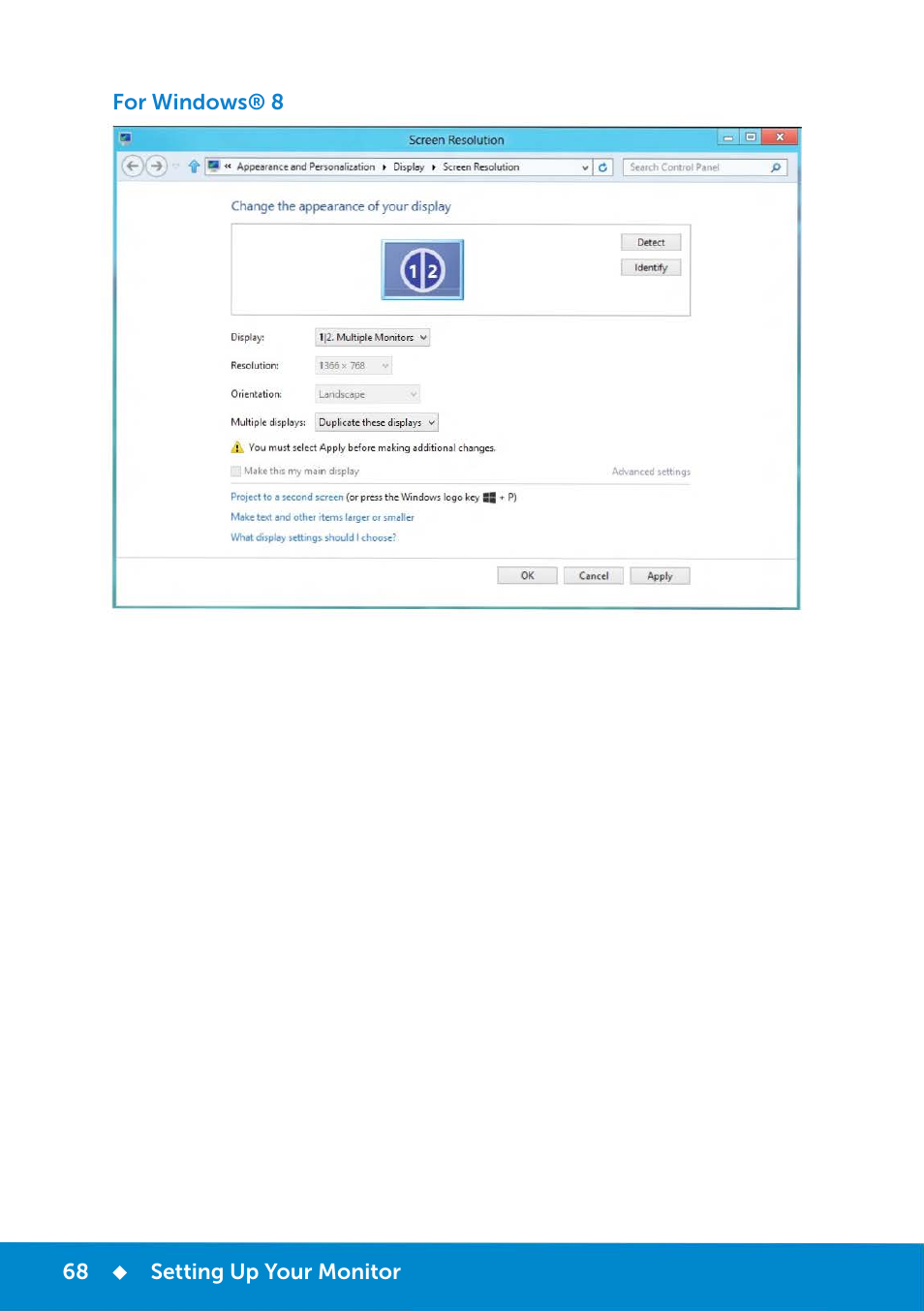 Dell P1914S Monitor User Manual | Page 68 / 75