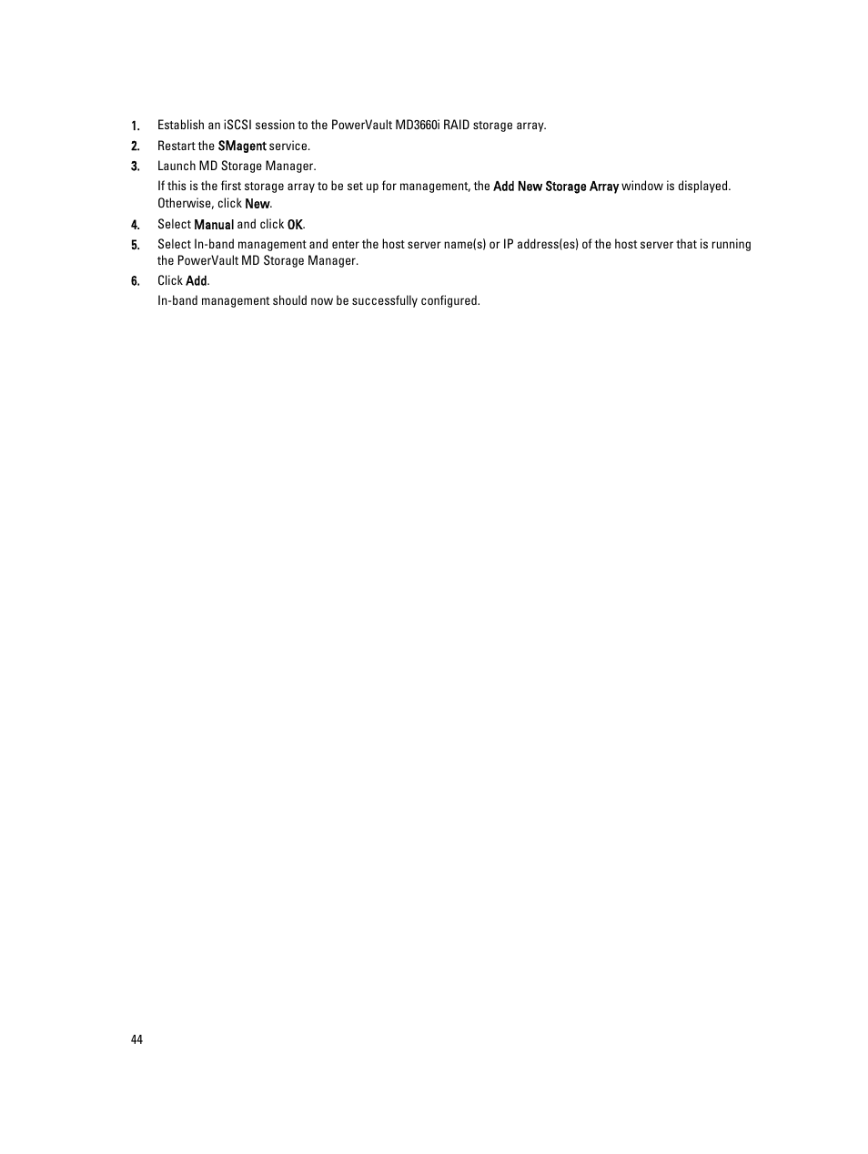 Dell PowerVault MD3660i User Manual | Page 44 / 56