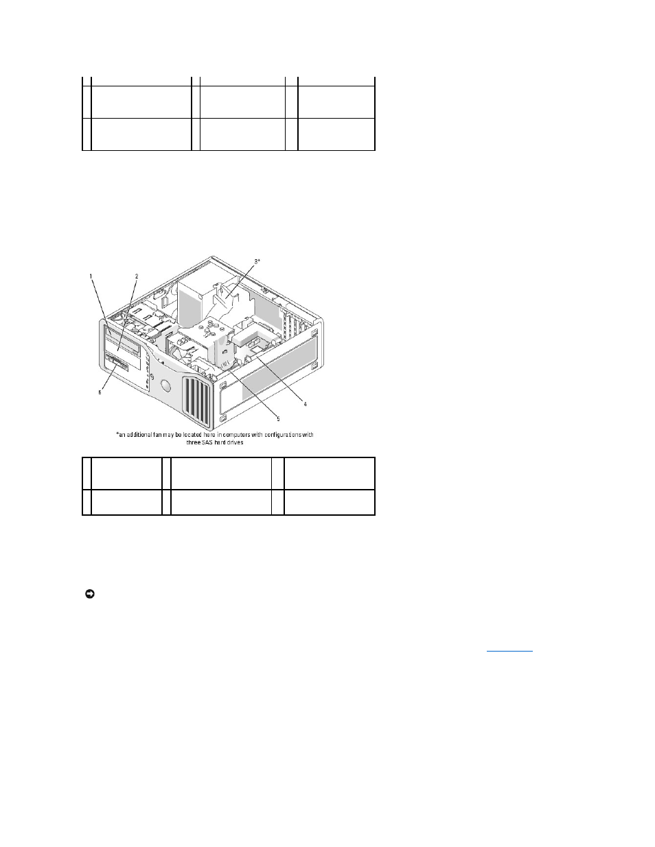 Desktop computer drives, Removing and replacing the flexbay metal shield | Dell Precision 390 User Manual | Page 64 / 138