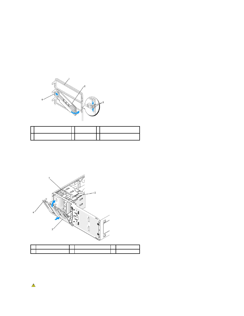Floppy drive or media card reader | Dell Precision 390 User Manual | Page 77 / 138