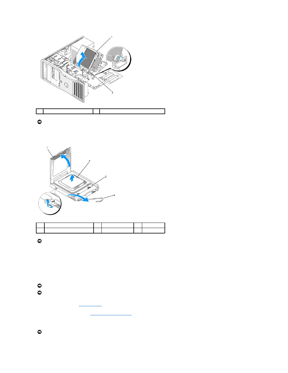 Replacing the processor | Dell Precision 390 User Manual | Page 97 / 138