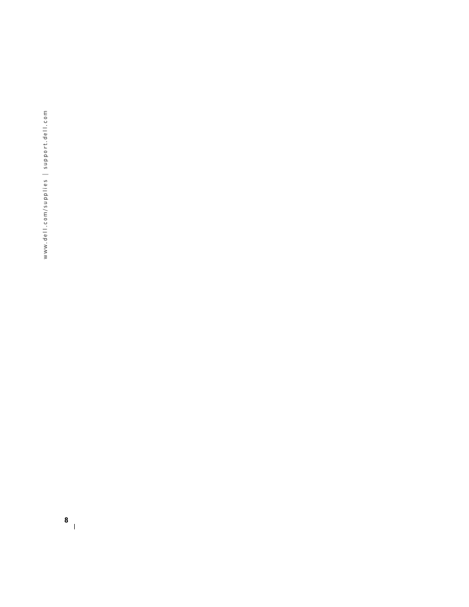 Dell A940 All In One Personal Printer User Manual | Page 8 / 8
