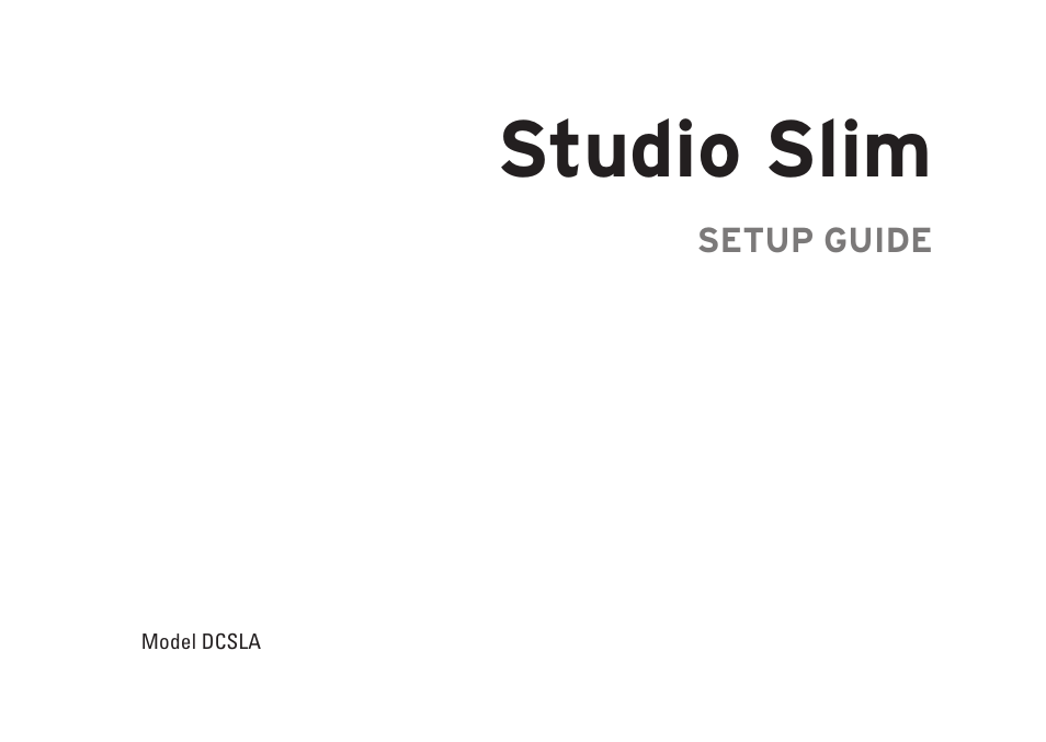 Studio slim | Dell Studio Slim D540S (Late 2008) User Manual | Page 3 / 60