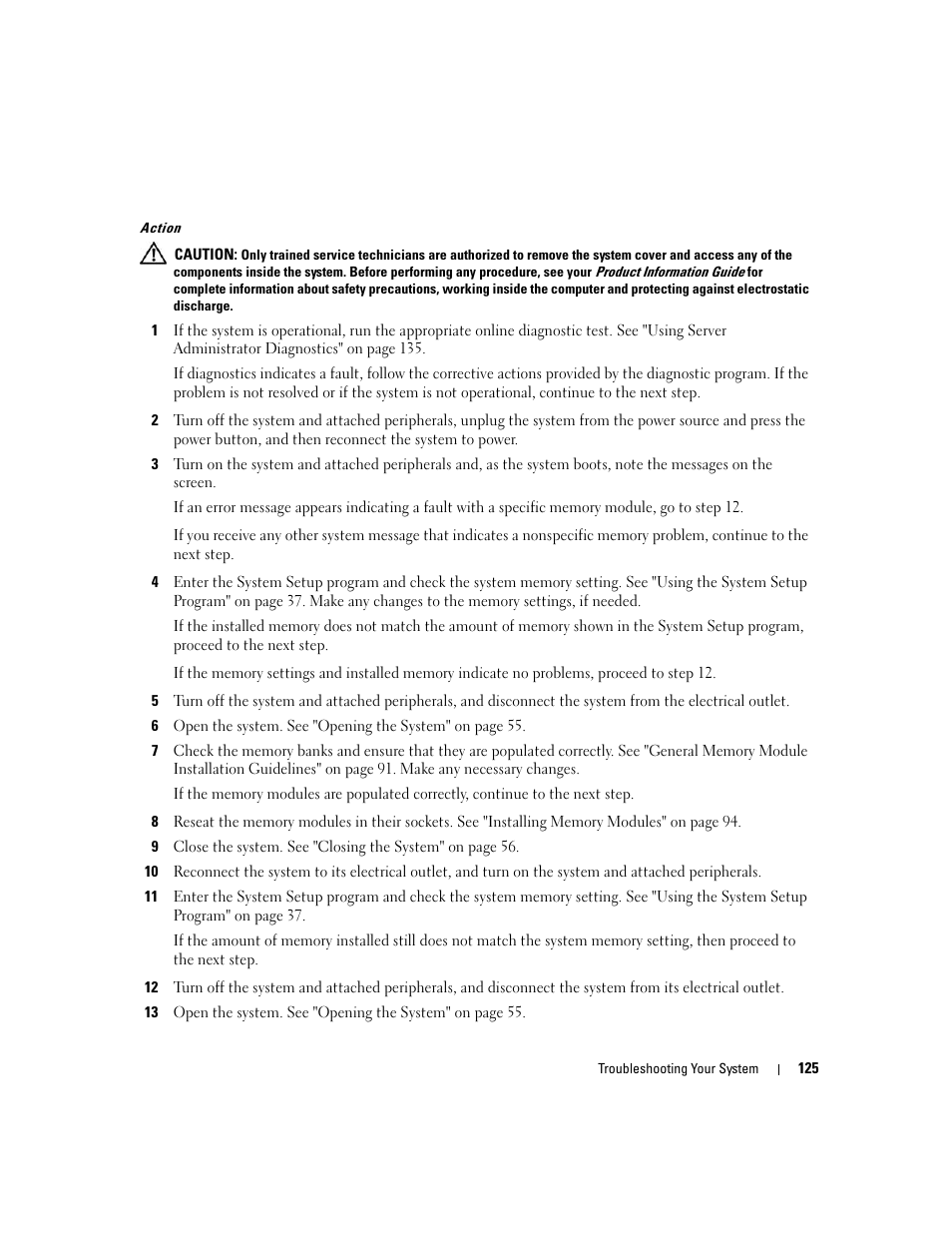 Dell PowerEdge 2970 User Manual | Page 125 / 188