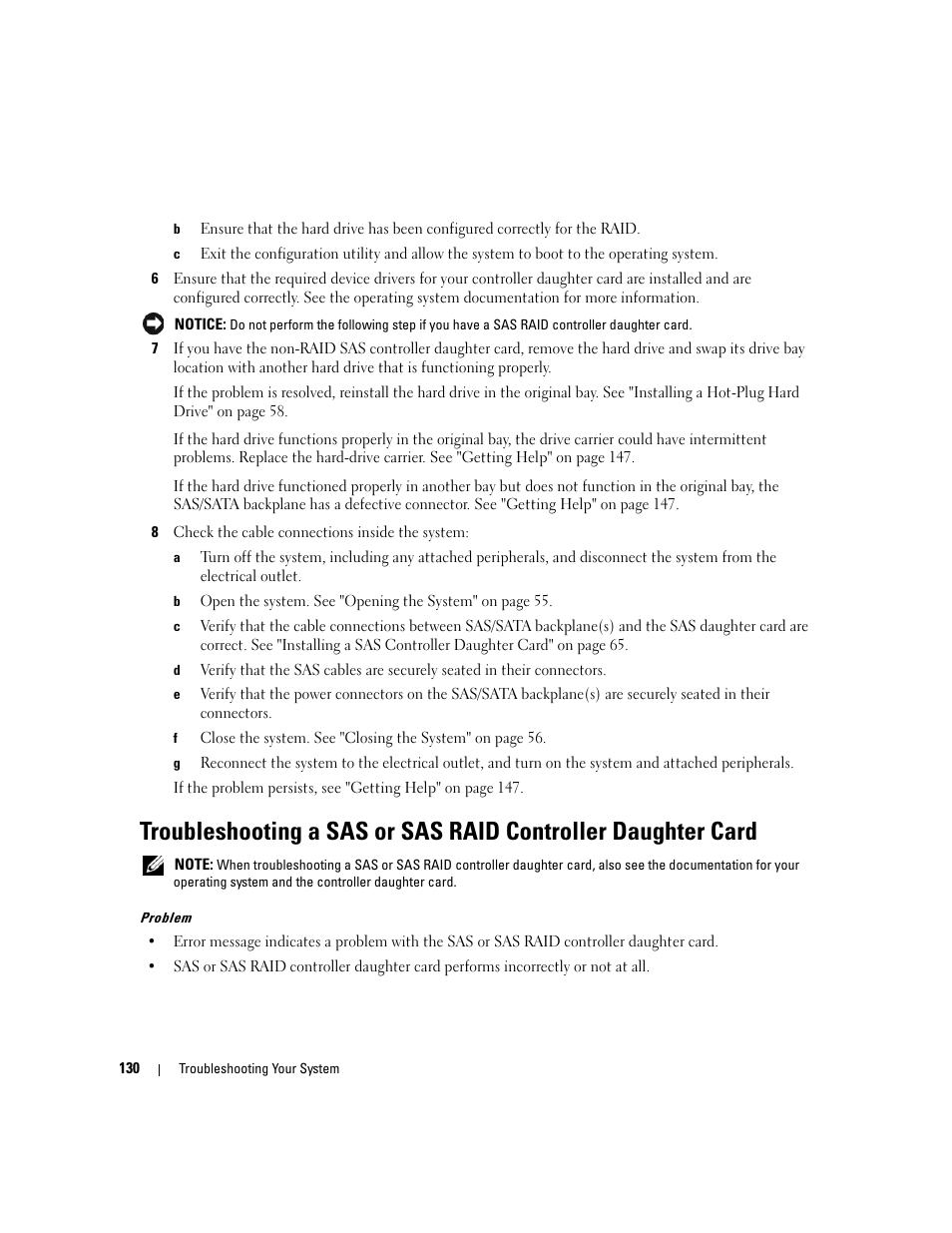 Drives, skip to step 8. f | Dell PowerEdge 2970 User Manual | Page 130 / 188