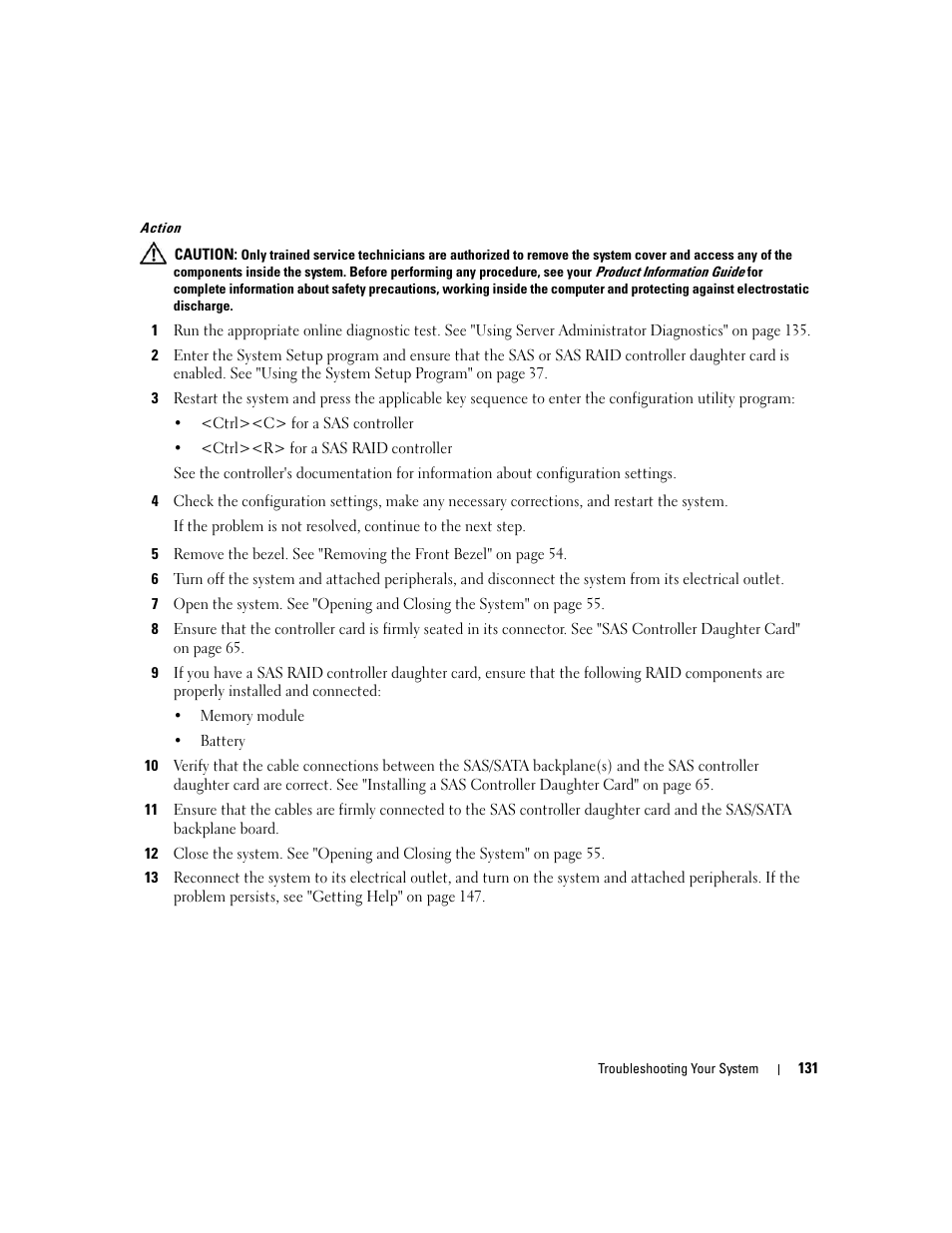 Dell PowerEdge 2970 User Manual | Page 131 / 188