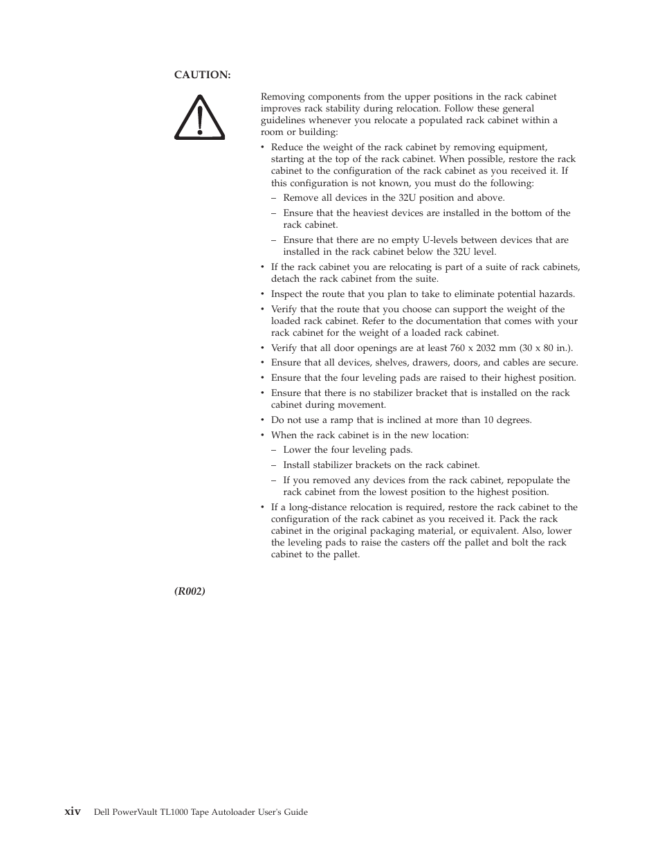 Dell PowerVault TL1000 User Manual | Page 16 / 194