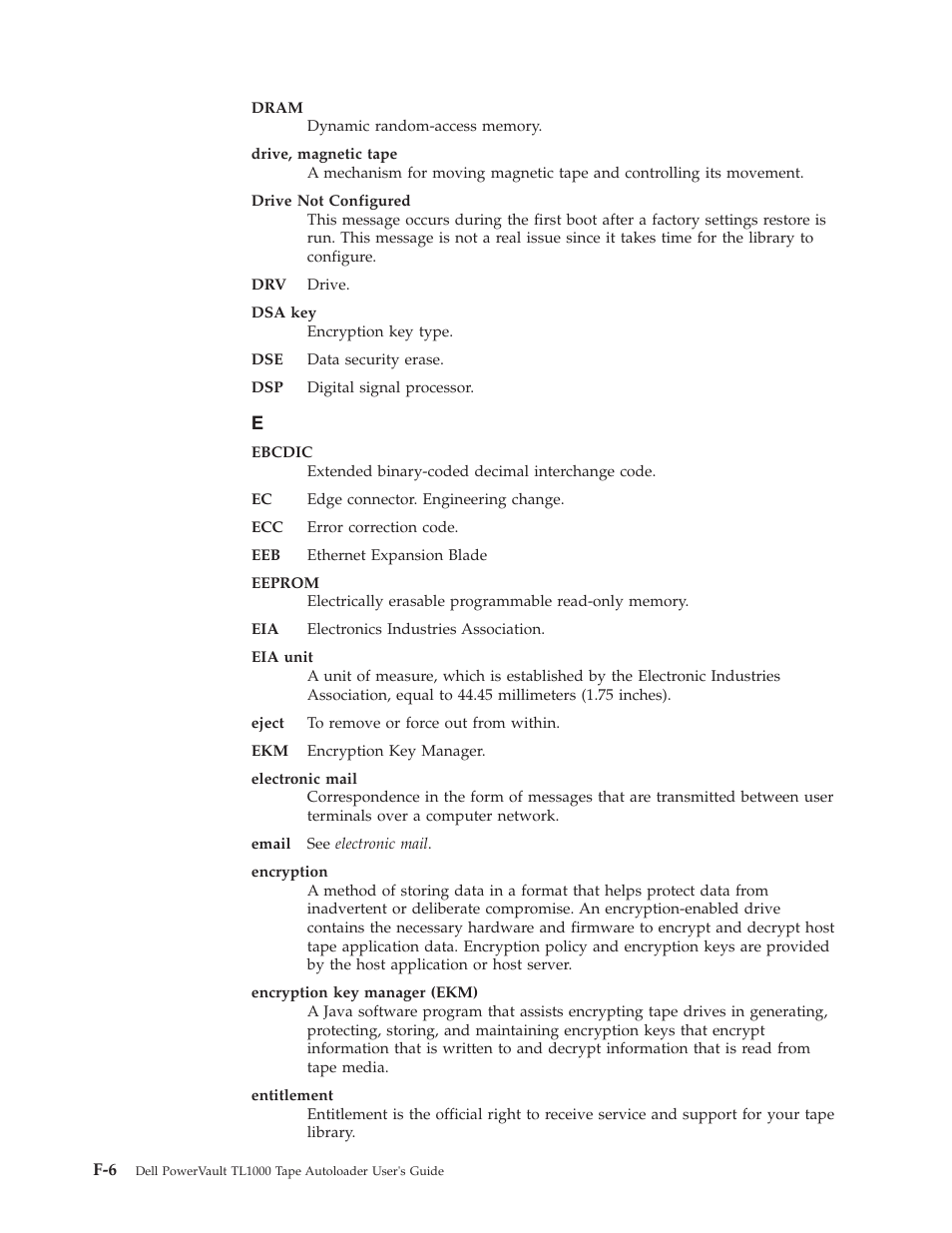 Dell PowerVault TL1000 User Manual | Page 174 / 194