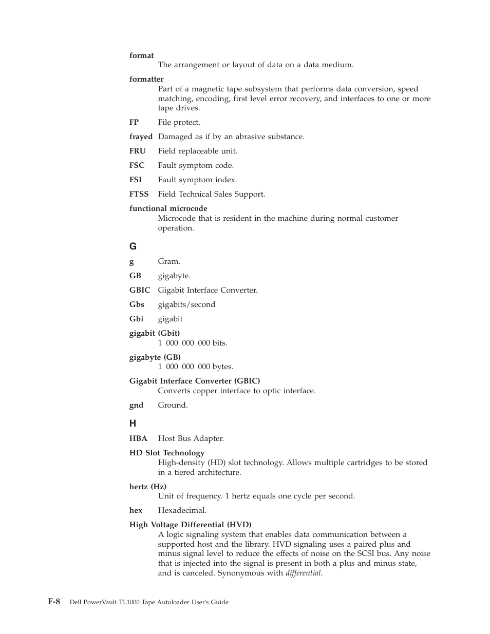 Dell PowerVault TL1000 User Manual | Page 176 / 194