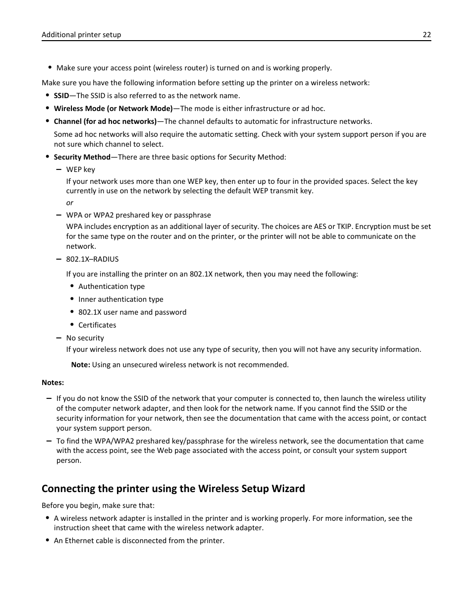 Dell B3460dn Mono Laser Printer User Manual | Page 22 / 165