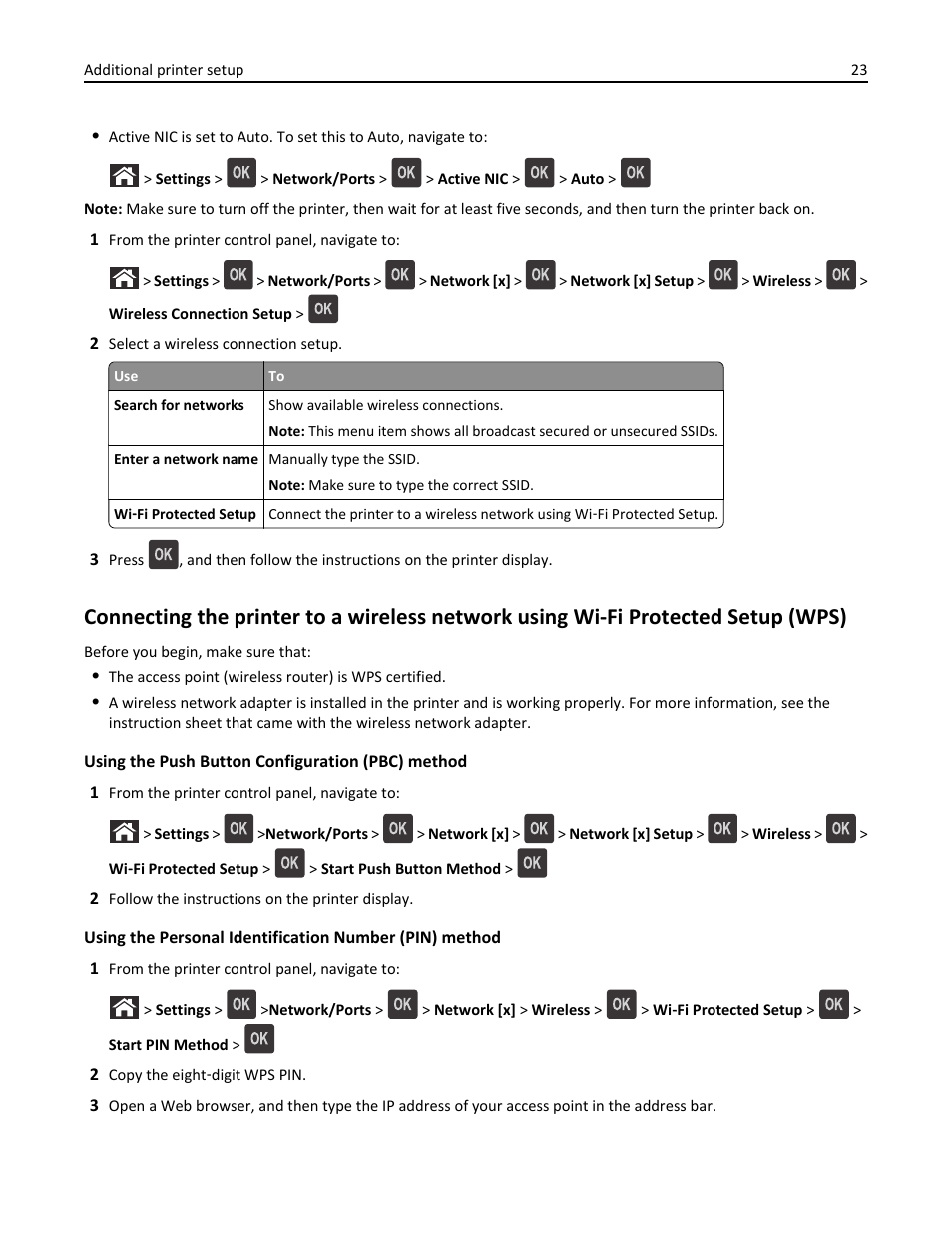 Dell B3460dn Mono Laser Printer User Manual | Page 23 / 165