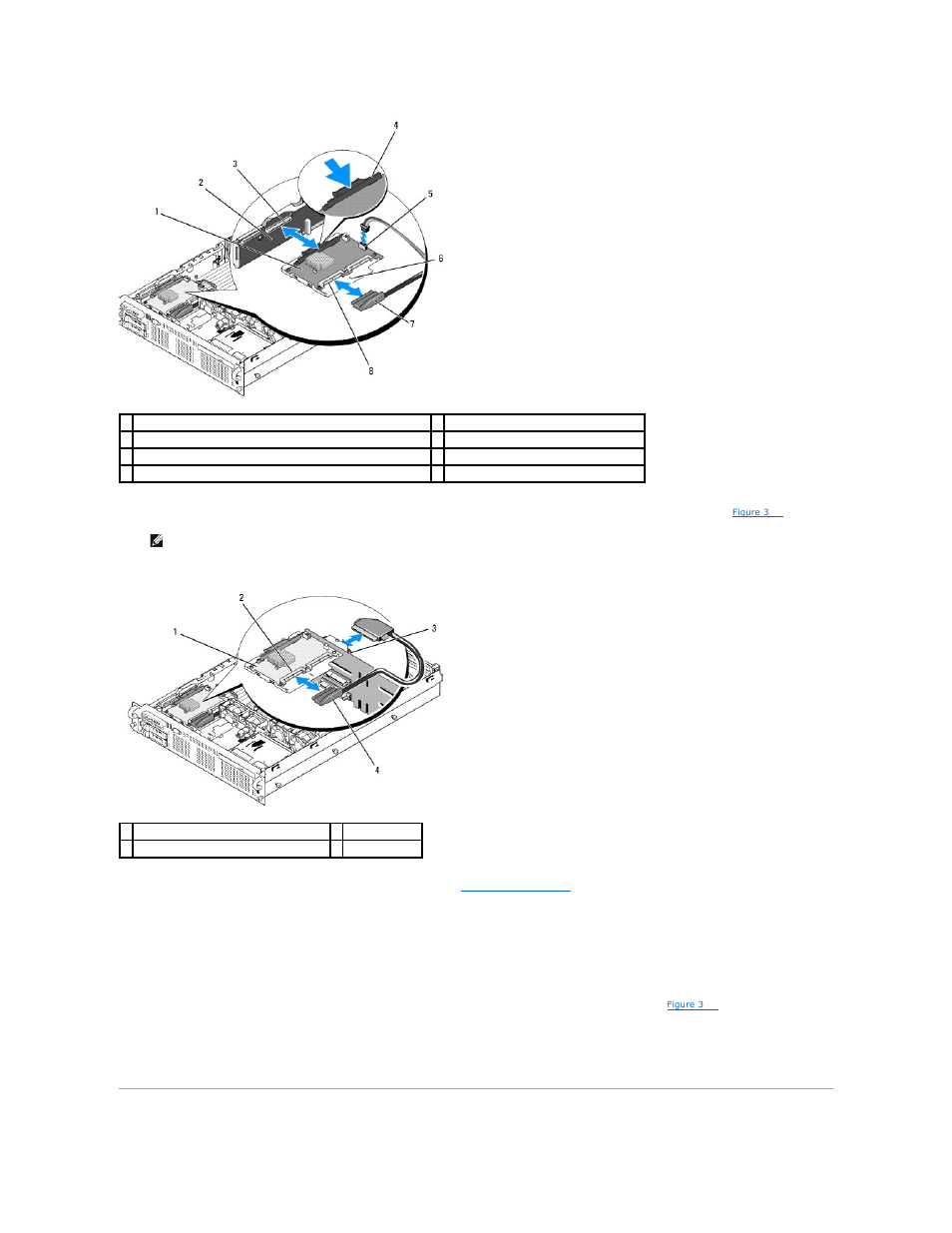 Removing a sas controller daughter card | Dell POWEREDGE R805 User Manual | Page 32 / 84