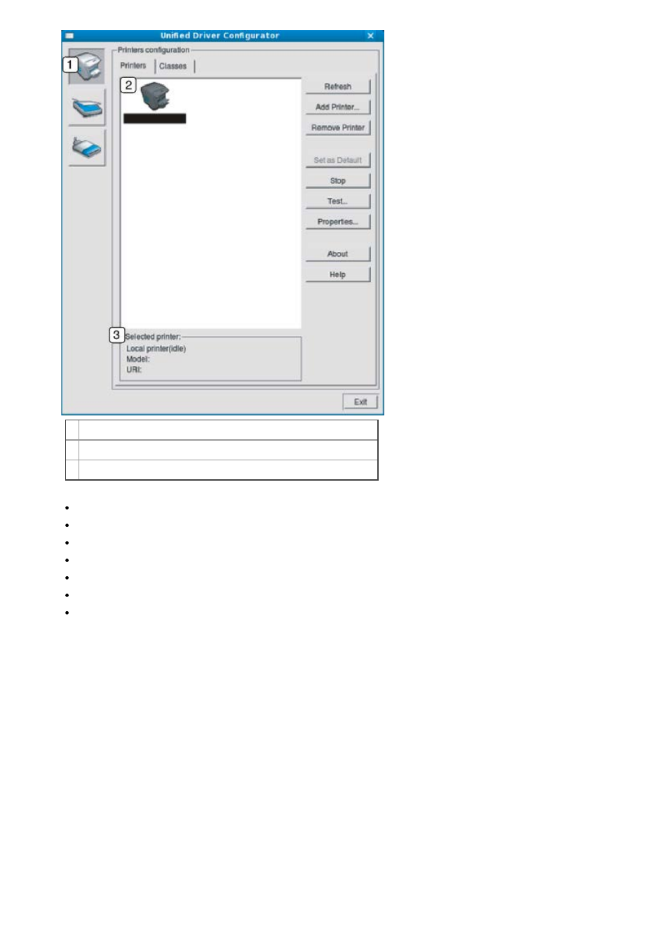 Classes tab | Dell 1130n Laser Mono Printer User Manual | Page 64 / 101
