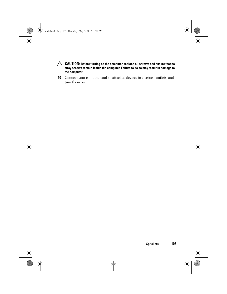 Dell Inspiron One 2320 (Mid 2011) User Manual | Page 103 / 138