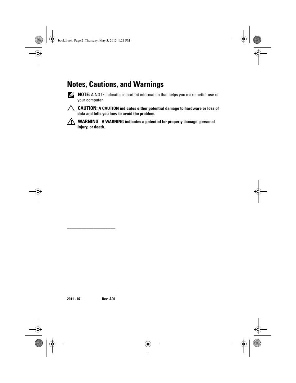 Dell Inspiron One 2320 (Mid 2011) User Manual | Page 2 / 138