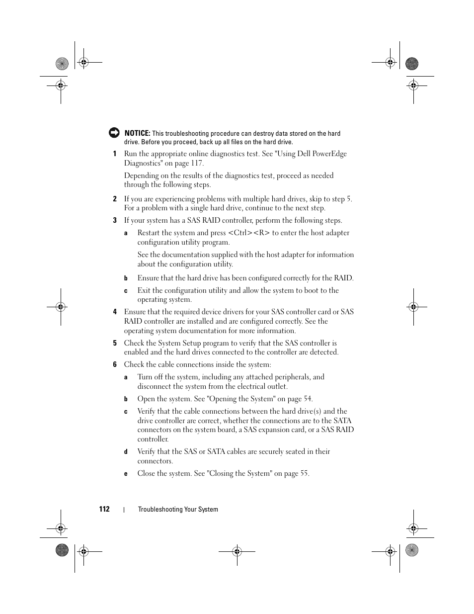 Dell PowerEdge R200 User Manual | Page 112 / 182