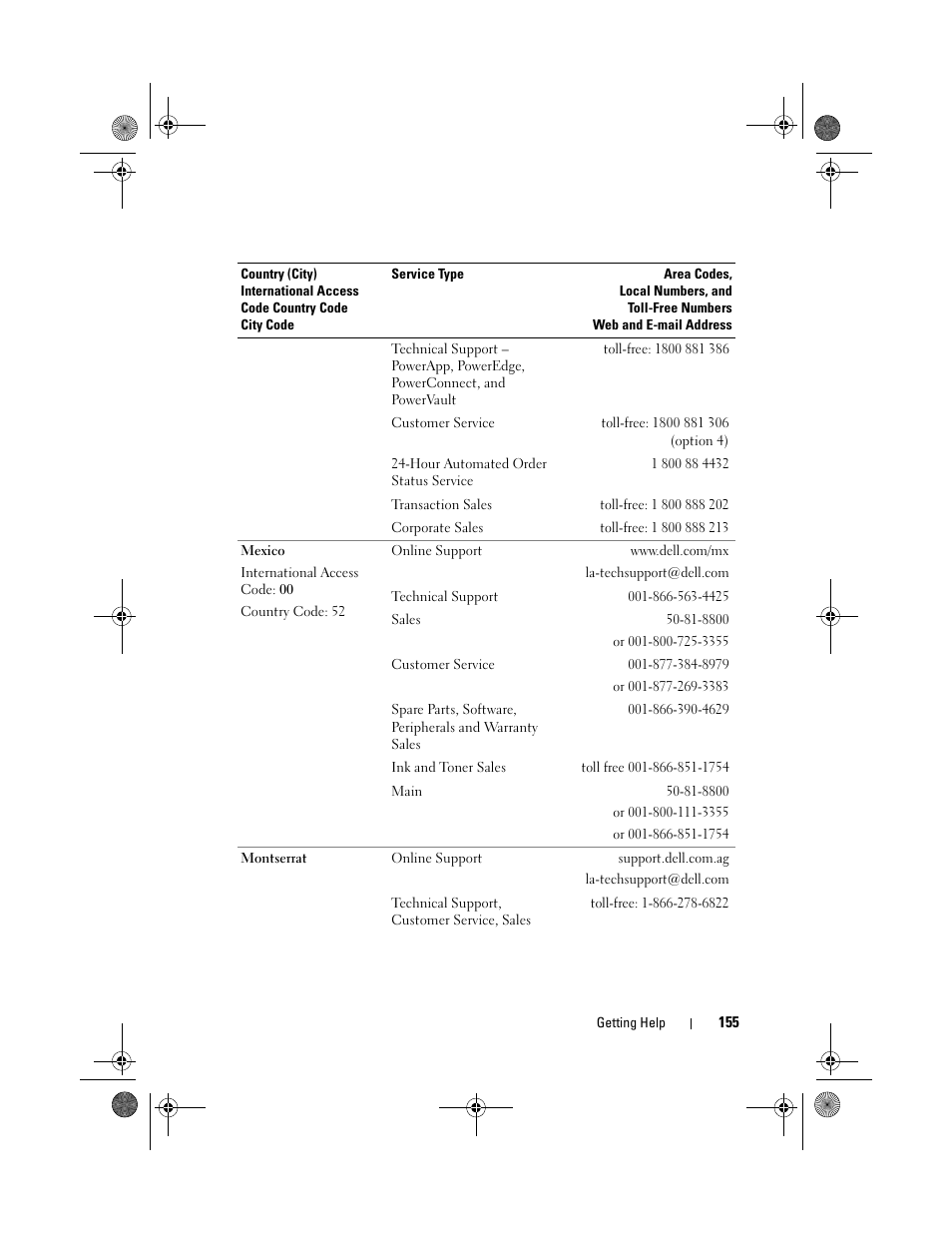 Dell PowerEdge R200 User Manual | Page 155 / 182