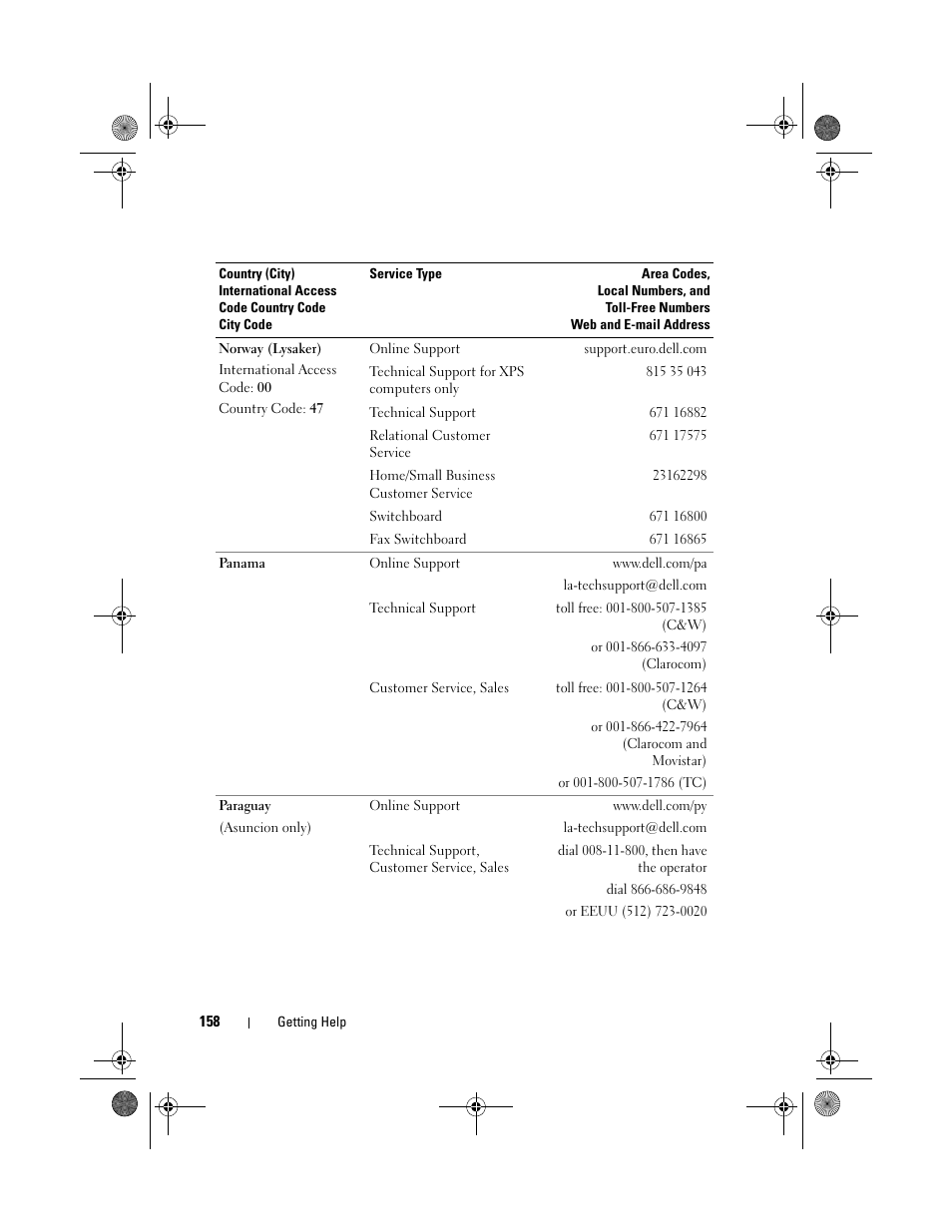 Dell PowerEdge R200 User Manual | Page 158 / 182