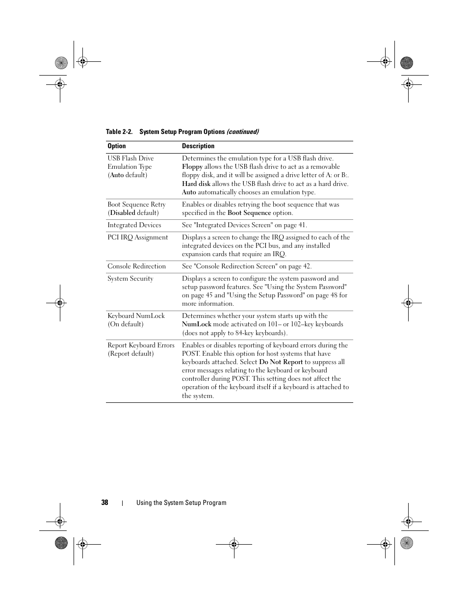 Dell PowerEdge R200 User Manual | Page 38 / 182