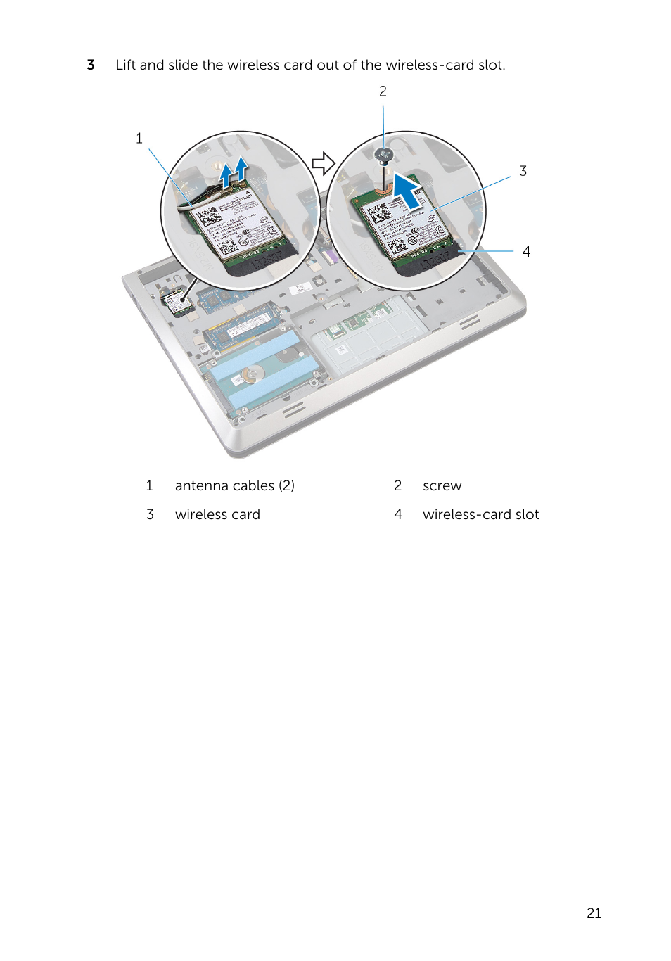 Dell Inspiron 14 (5447, Early 2014) User Manual | Page 21 / 79