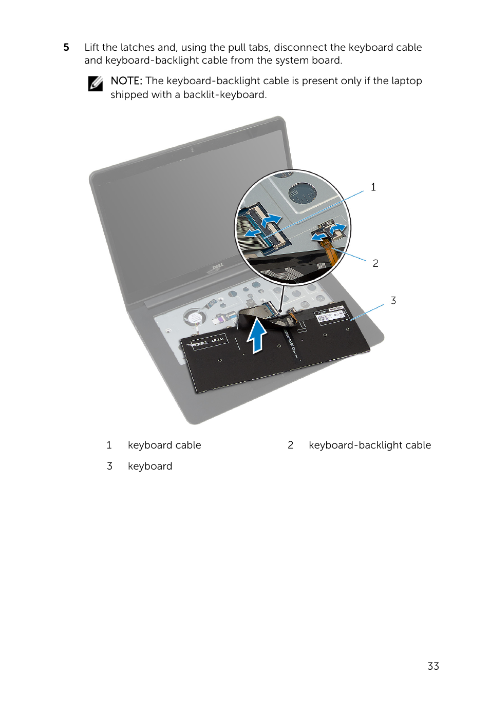 Dell Inspiron 14 (5447, Early 2014) User Manual | Page 33 / 79