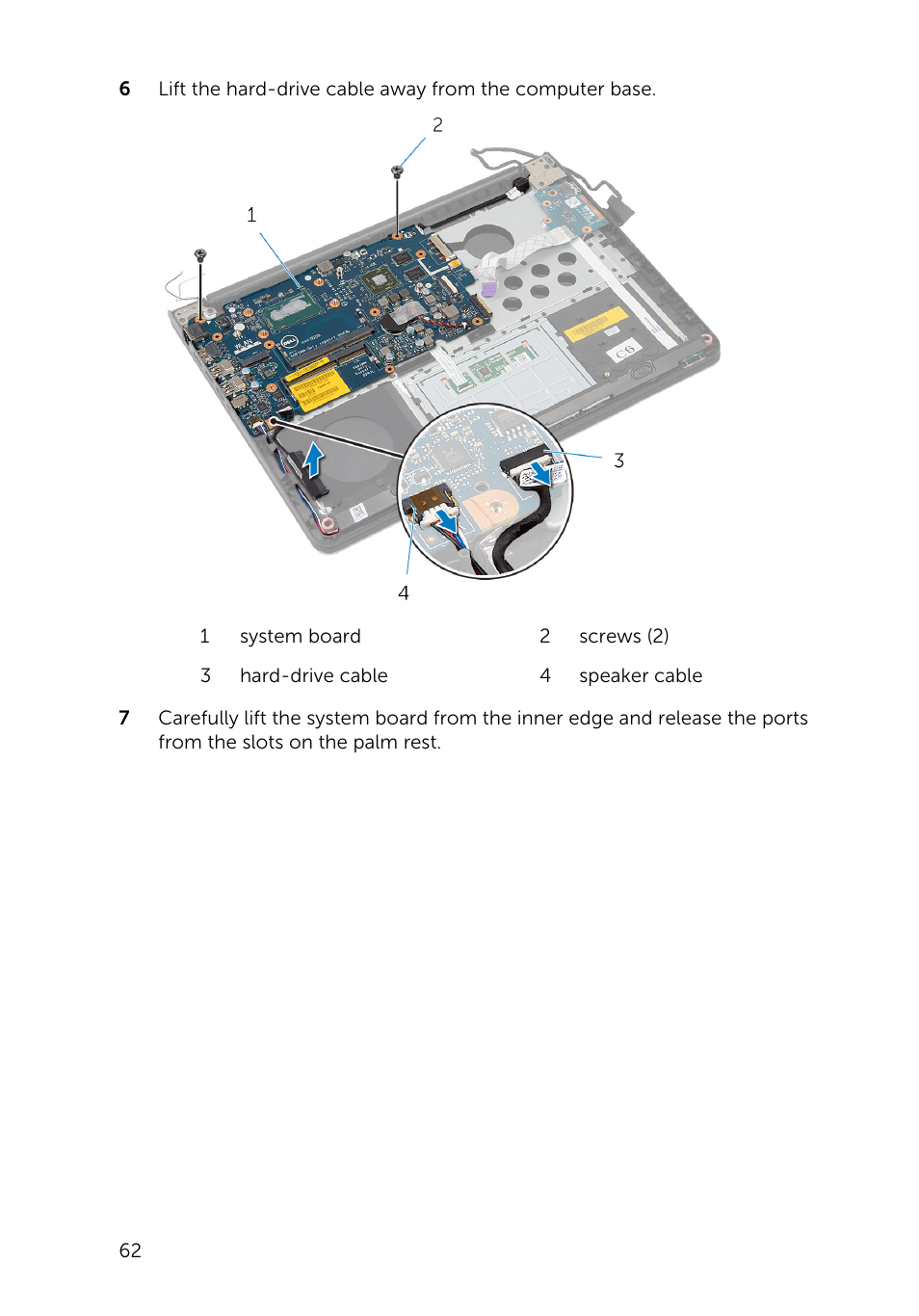 Dell Inspiron 14 (5447, Early 2014) User Manual | Page 62 / 79