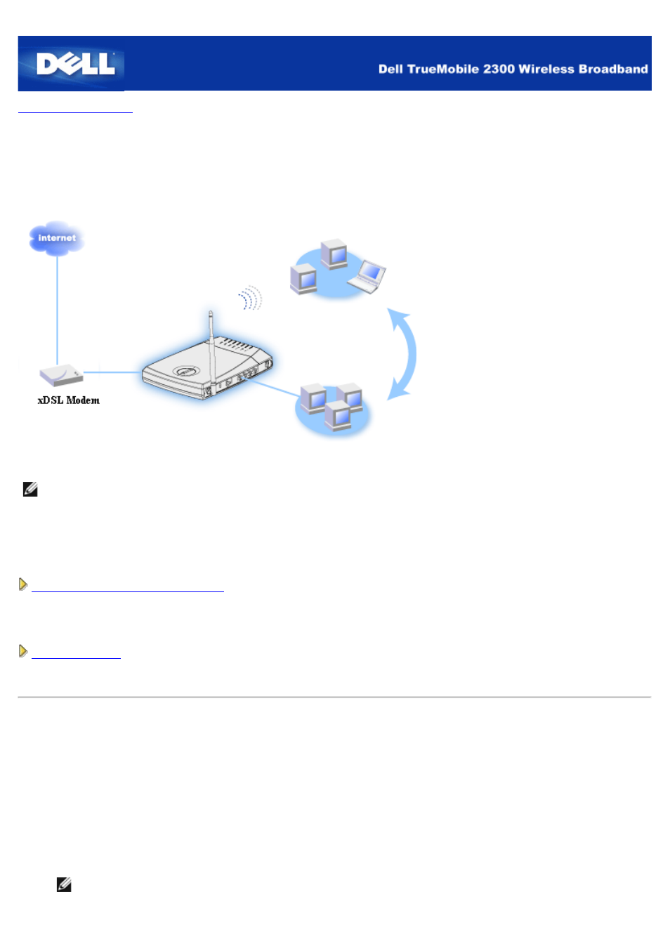 Xdsl modem connection, Xdsl without pppoe - standard setup | Dell 2300 Wireless Broadband Router User Manual | Page 50 / 178