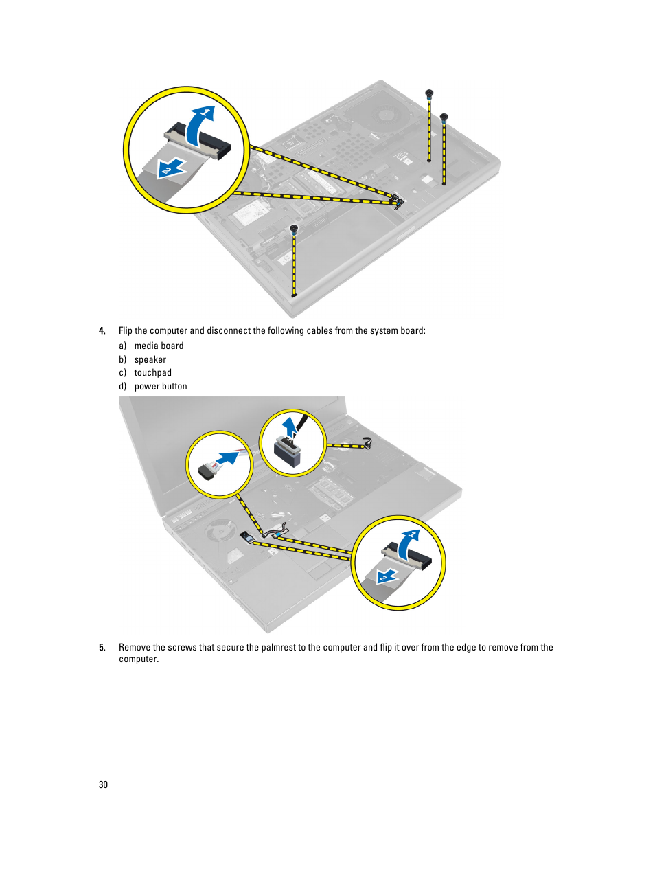 Dell Precision M4800 (Late 2013) User Manual | Page 30 / 83