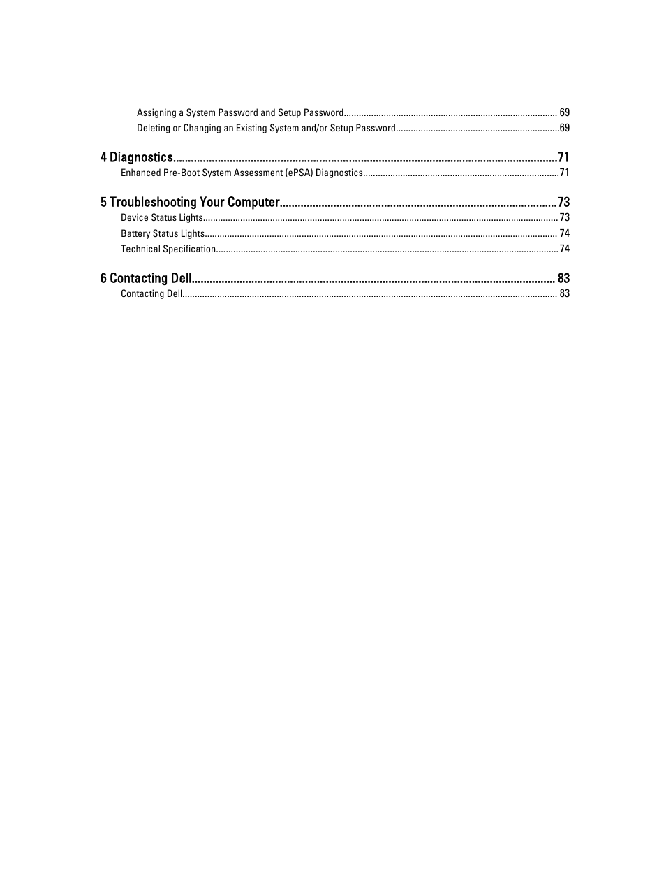 Dell Precision M4800 (Late 2013) User Manual | Page 5 / 83