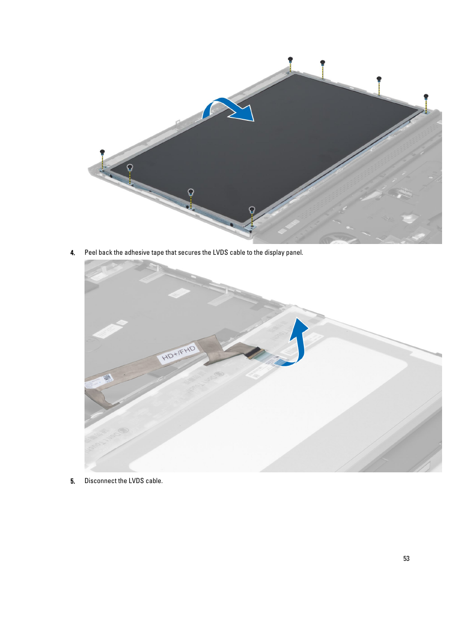 Dell Precision M4800 (Late 2013) User Manual | Page 53 / 83