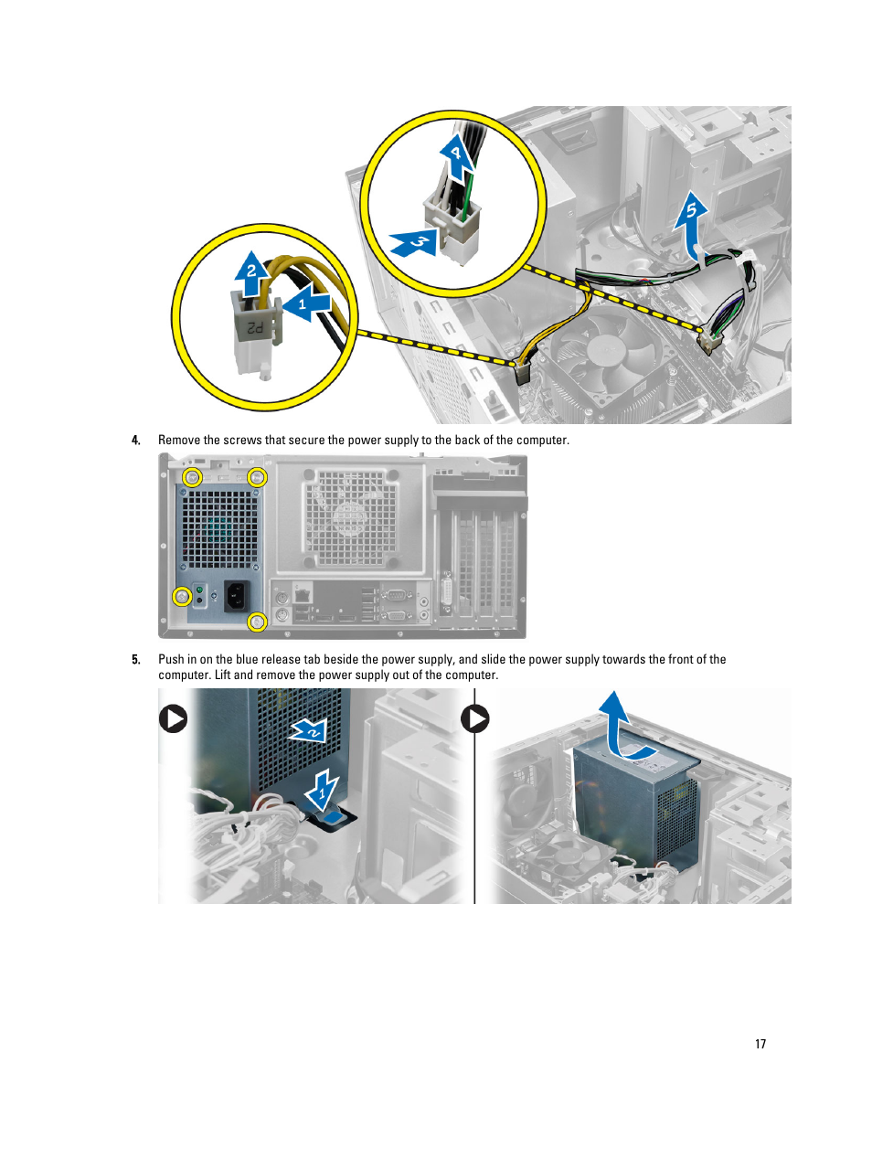 Dell Precision T1700 (Mid 2013) User Manual | Page 17 / 53
