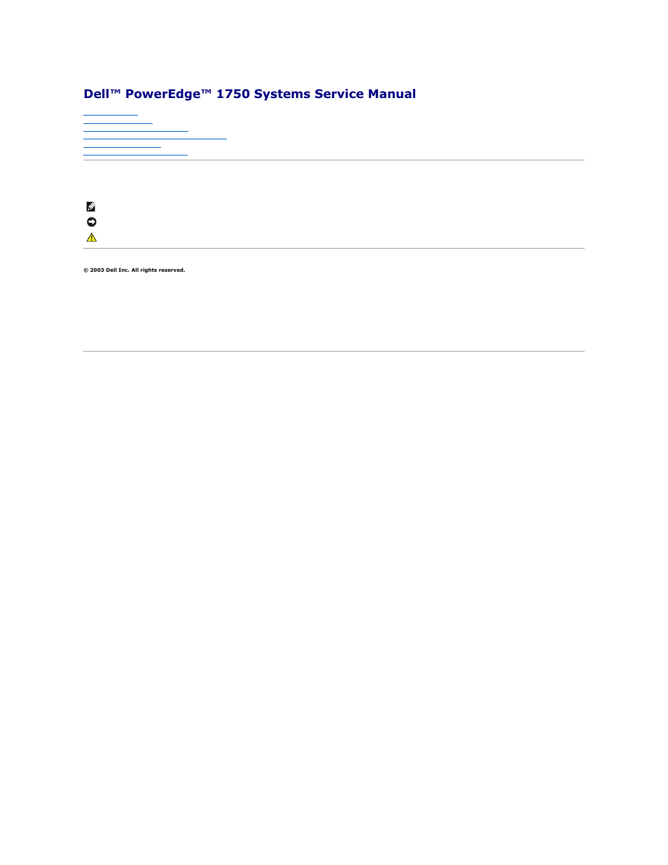 Dell PowerEdge 1750 User Manual | 51 pages