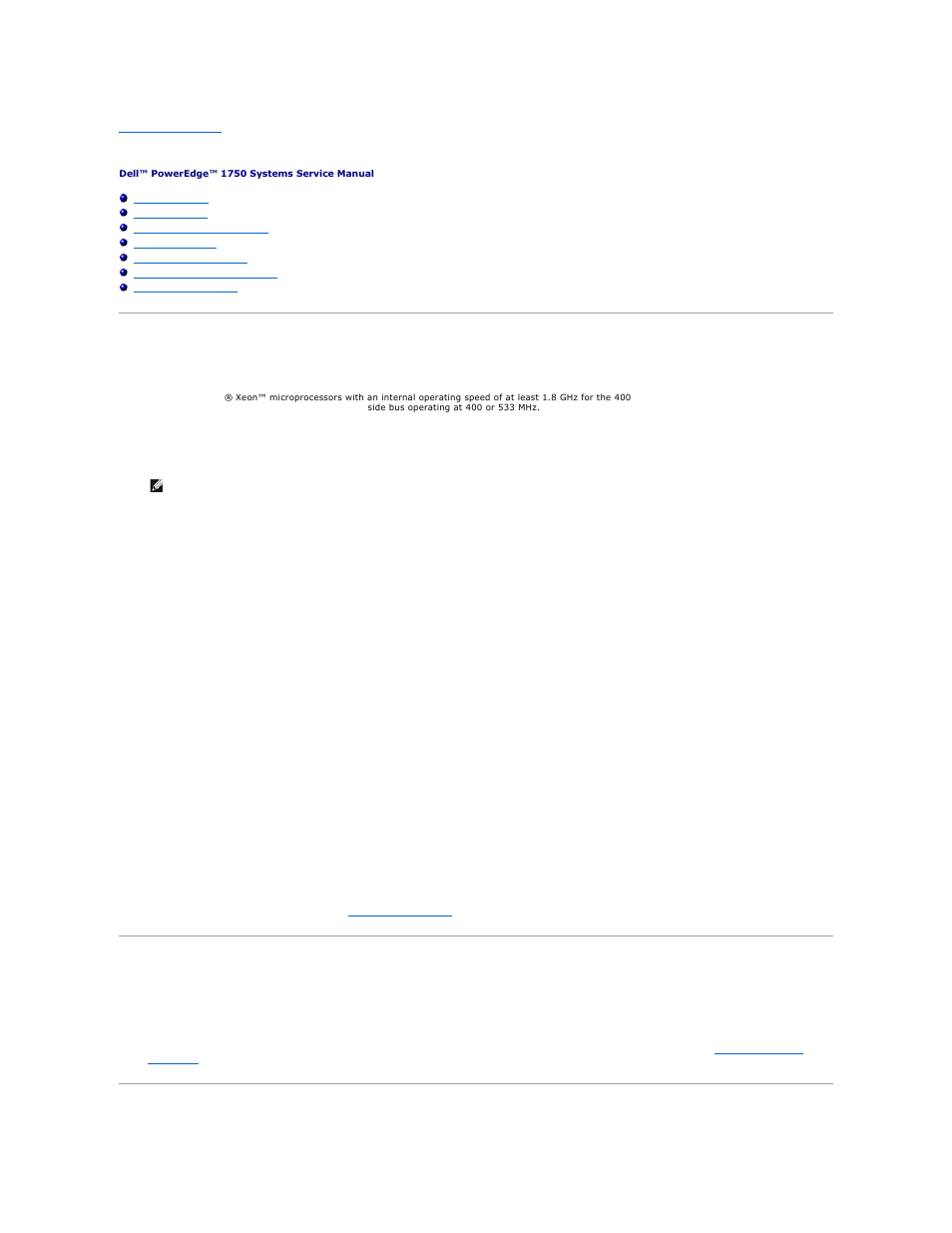 System overview, System features, Service features | Dell PowerEdge 1750 User Manual | Page 18 / 51