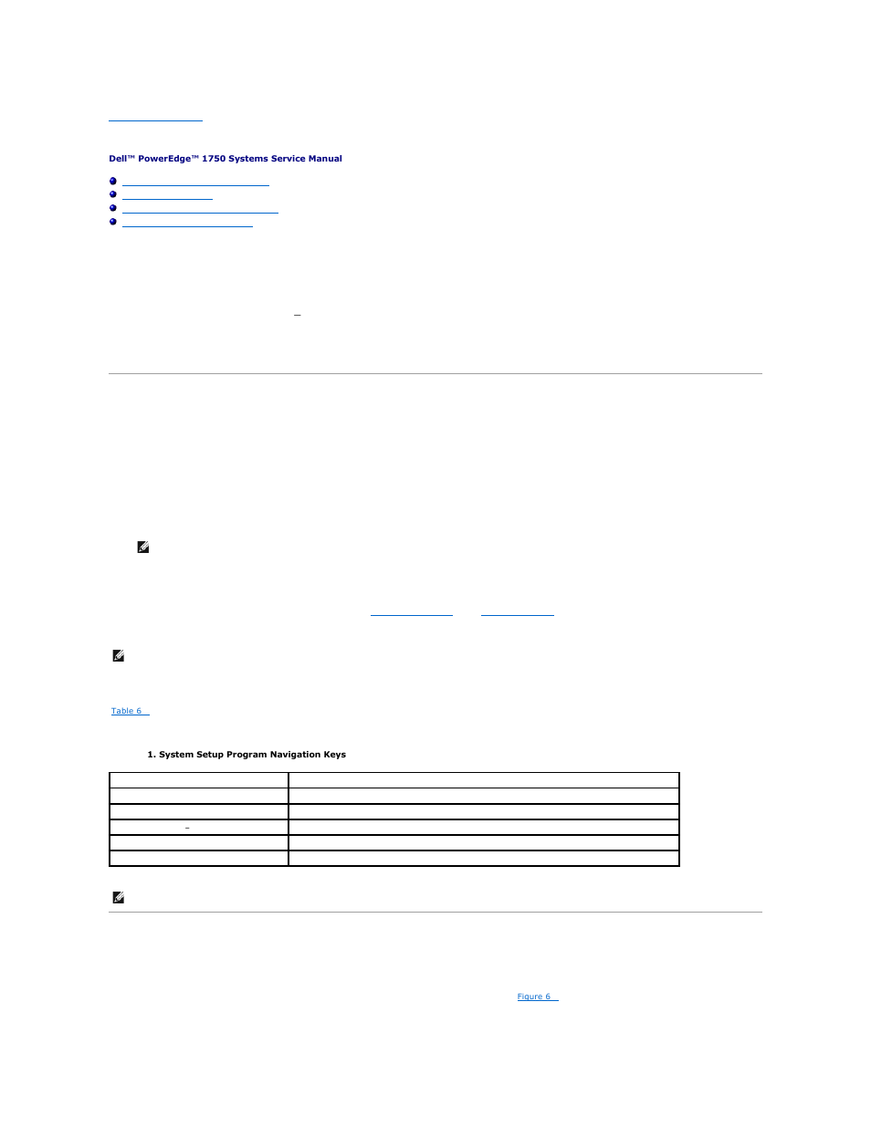 Using the system setup program, Entering the system setup program, System setup options | Responding to error messages, Main screen | Dell PowerEdge 1750 User Manual | Page 46 / 51