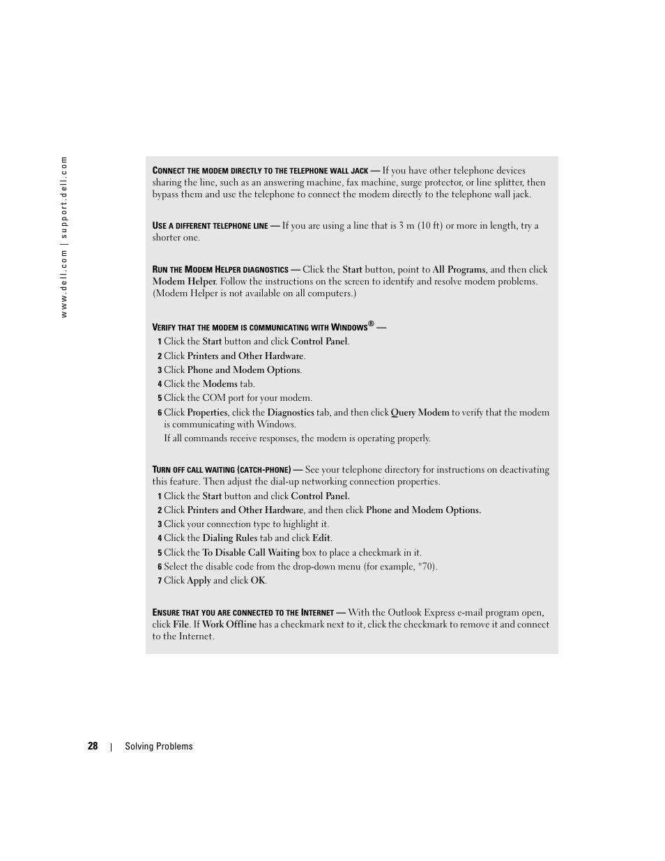 Dell Dimension 4600C User Manual | Page 28 / 104