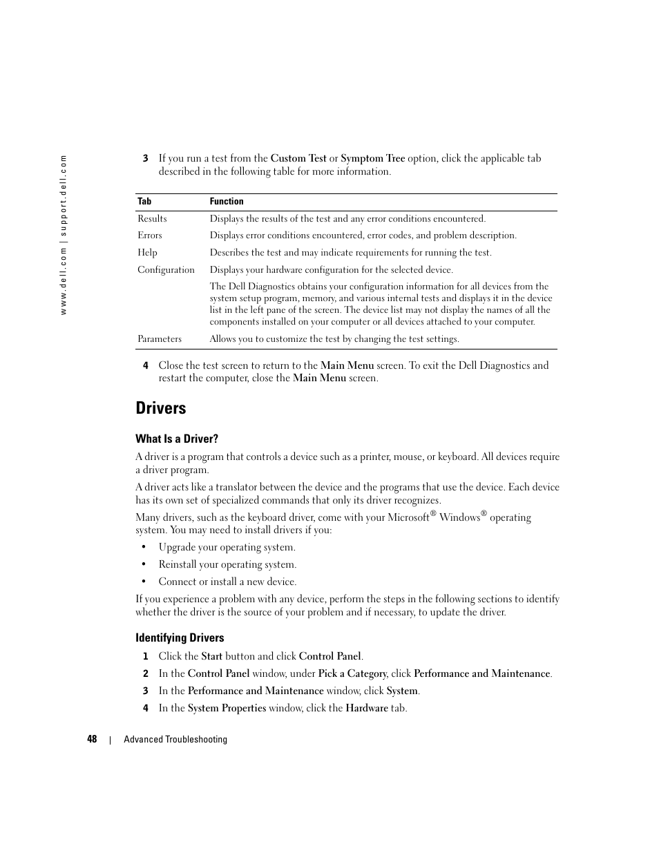 Drivers | Dell Dimension 4600C User Manual | Page 48 / 104