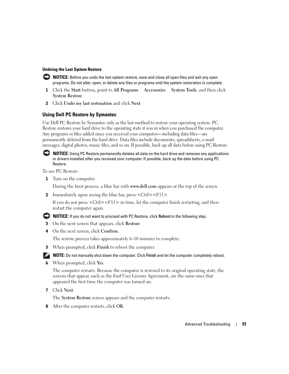 Dell Dimension 4600C User Manual | Page 51 / 104