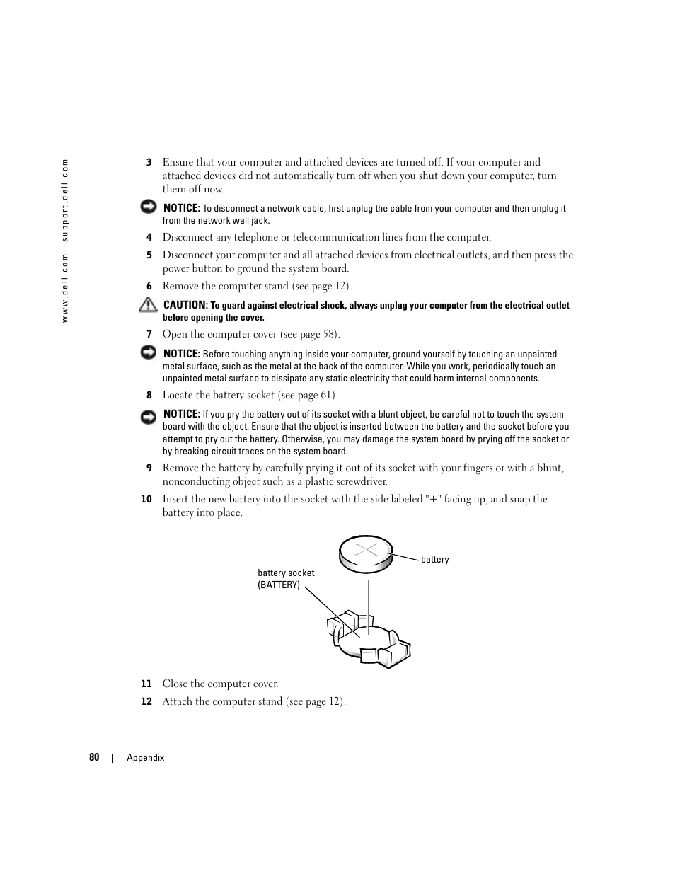 Dell Dimension 4600C User Manual | Page 80 / 104