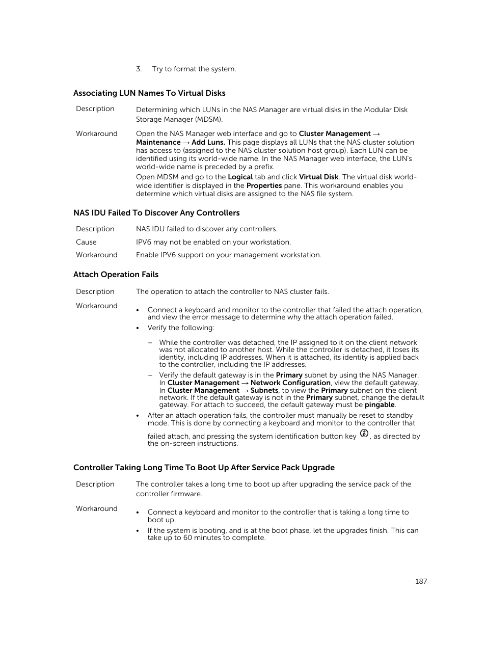 Dell PowerVault NX3500 User Manual | Page 187 / 189