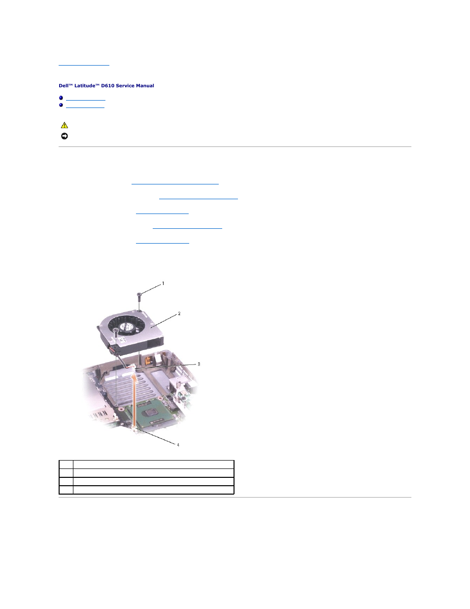 Removing the fan, Installing the fan | Dell Latitude D610 User Manual | Page 18 / 47