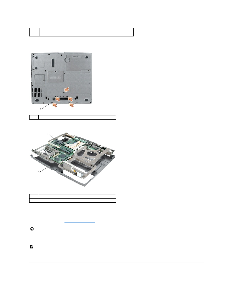 Installing the system board | Dell Latitude D610 User Manual | Page 36 / 47