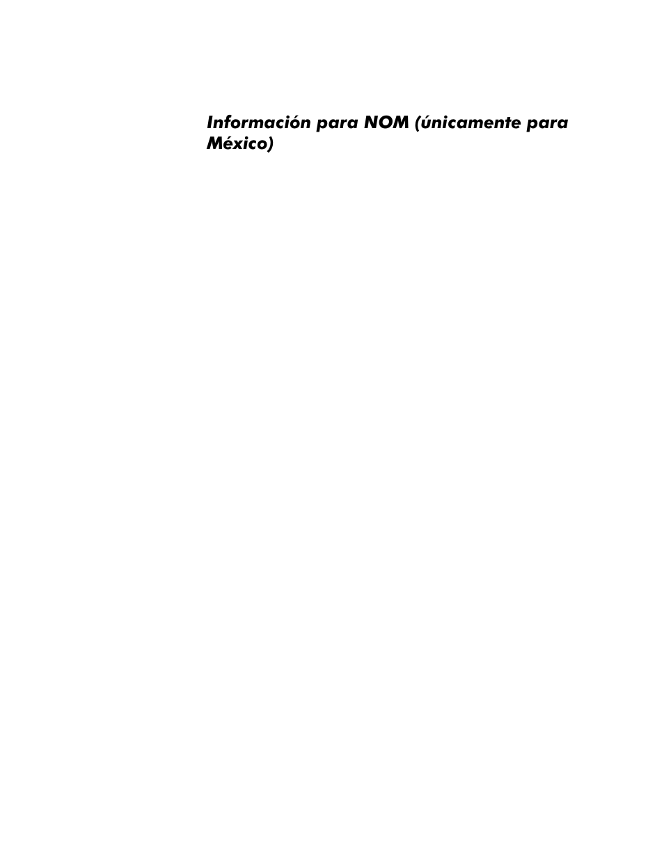 Información para nom (únicamente para méxico), Qirupdflyqsdud120 ~qlfdphqwhsdud 0p[lfr | Dell OptiPlex E1 User Manual | Page 145 / 157