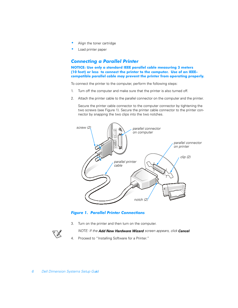 Rqqhfwlqjd3dudooho3ulqwhu | Dell Dimension XPS T___ User Manual | Page 8 / 12