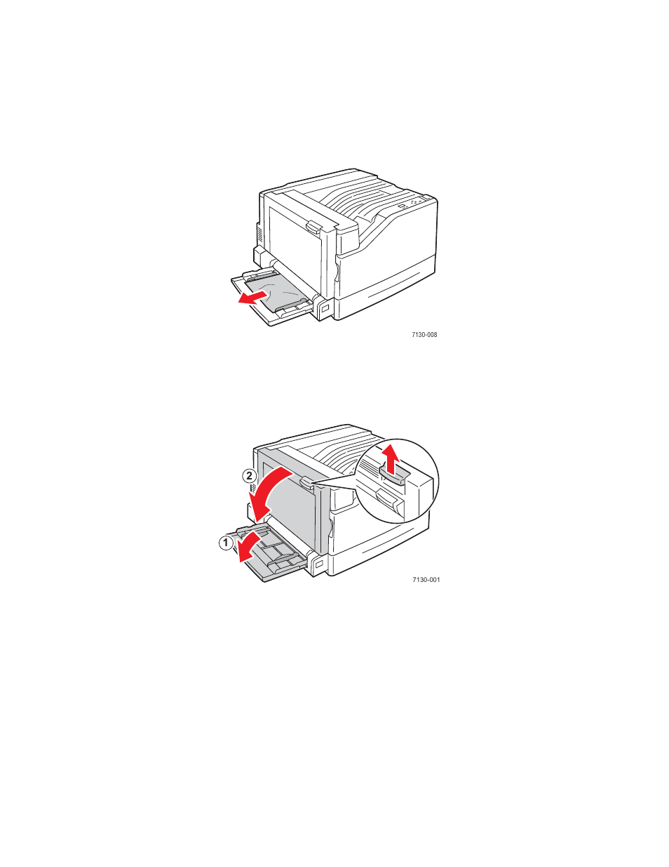 Jam at tray 1 (mpt) | Dell 7130cdn Color Laser Printer User Manual | Page 102 / 144