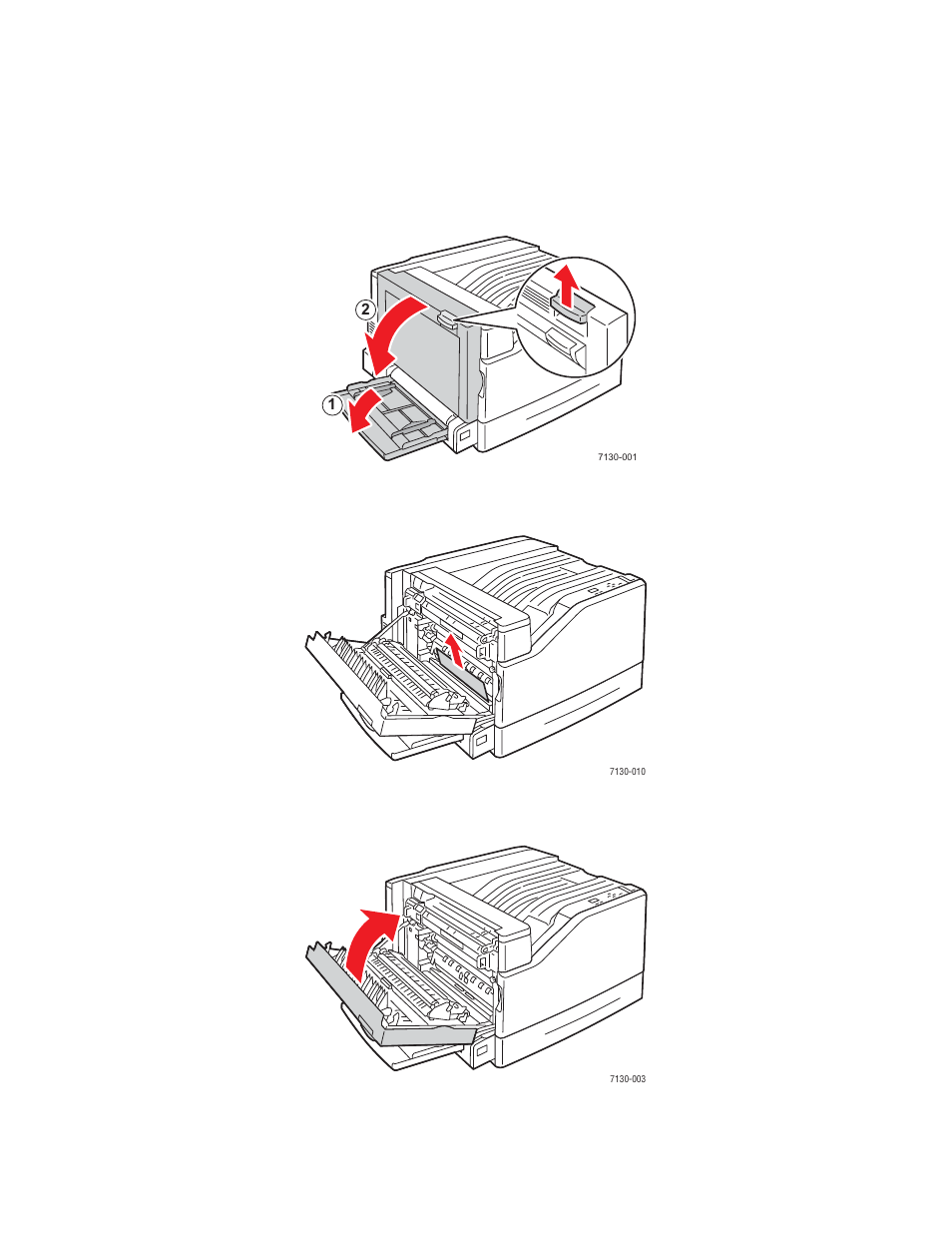 Jam at tray 2 | Dell 7130cdn Color Laser Printer User Manual | Page 104 / 144