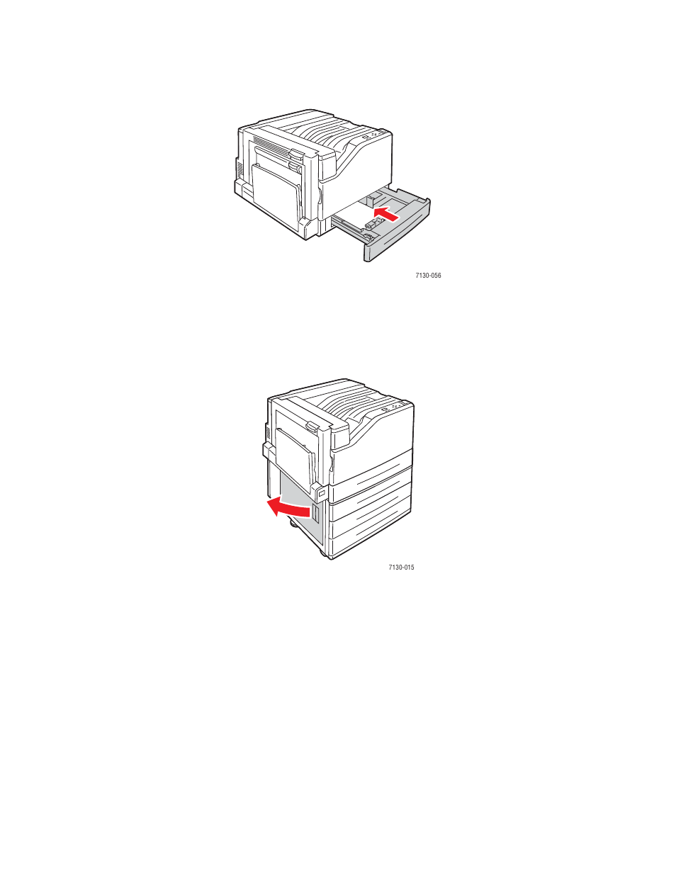 Jam at tray 3, 4, or 5 | Dell 7130cdn Color Laser Printer User Manual | Page 106 / 144