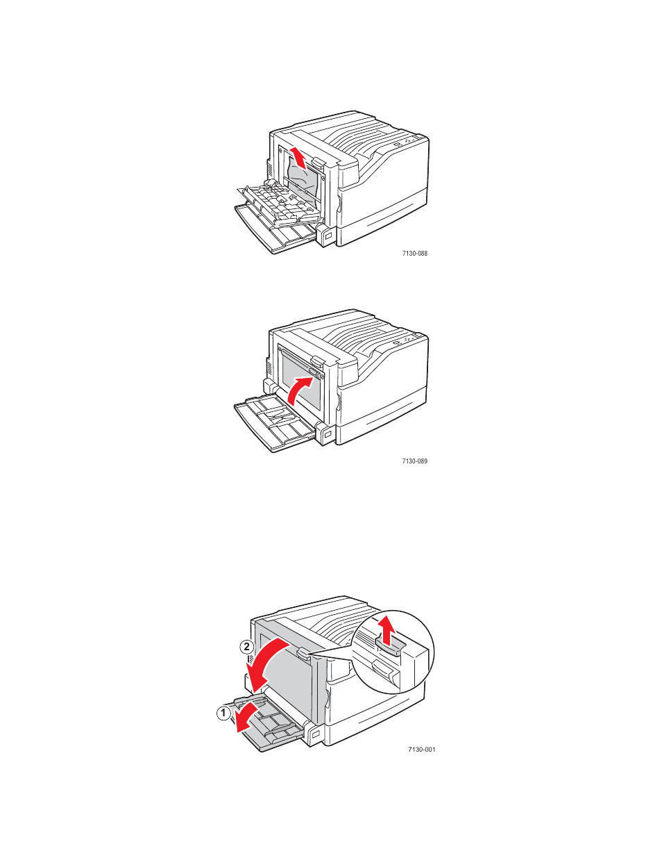 Paper size jam | Dell 7130cdn Color Laser Printer User Manual | Page 113 / 144